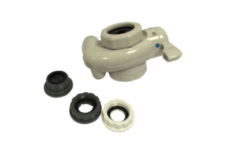 Junction tap with Male & Female faucet adaptors for Akai Ionizer Plus® MS900UV