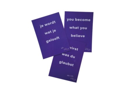 Intention Card You become what you believe