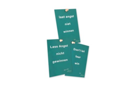 Intention Card Don't let fear win