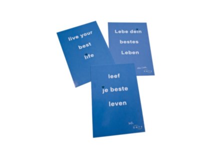 Intention Card Live your best life