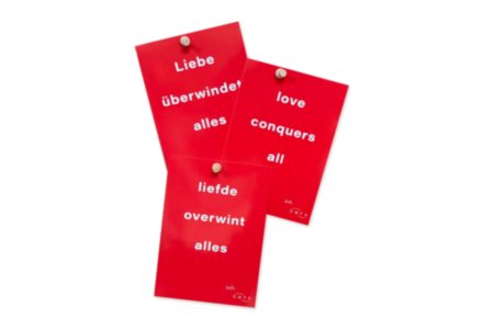 Intention Card Love conquers all