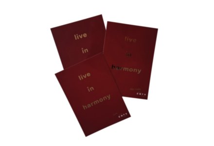 Intention Card Live in harmony