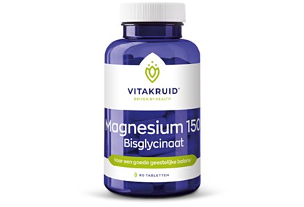 Vitakruid Magnesium 150 Bisglycinaat 90 tablets