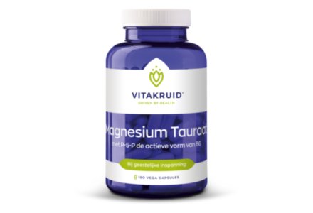 Vitakruid Magnesium taurine with P-5-P 180 vegan tablets