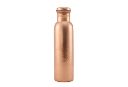Copper Water Bottle Shiny 950 ml Handmade