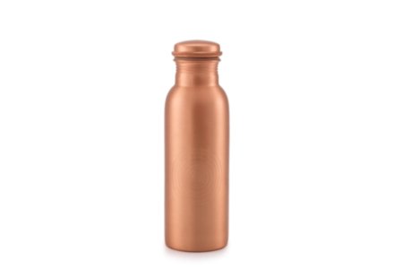 Copper Water Bottle Matte 500 ml Handmade