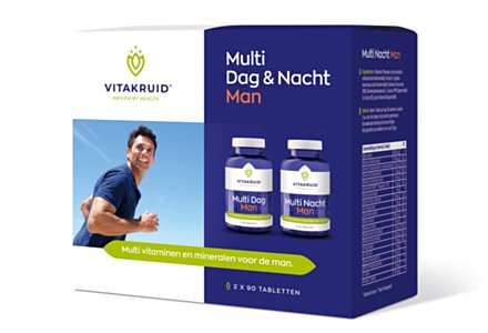 Vitakruid Multi Day & Night Man 2 x 90 tablets