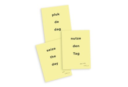 Intention Card Seize the day