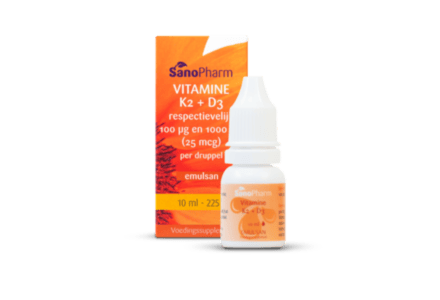 SanoPharm Emulsan Vitamin K2 + D3 drops