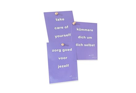 Intention Card Take care of yourself