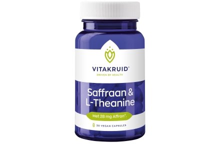 Saffron & L-Theanine - 30 vegan capsules