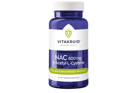 NAC 600 mg N-Acetyl-L-Cysteïne 60 vegan capsules