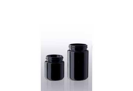 Miron wide neck jars, narrow