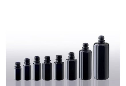 Miron violet glass bottles (DIN 18)