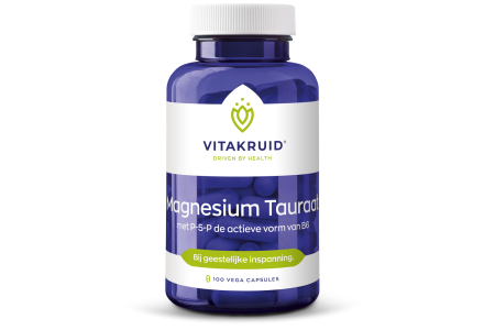 Vitakruid Magnesium Taurate with P-5-P 90 vegan capsules