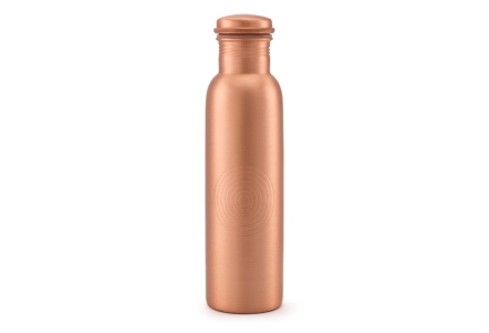 Copper Water Bottle Matte 950 ml Handmade