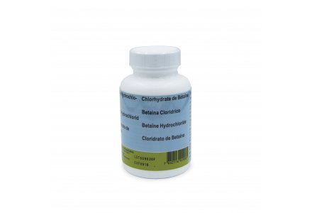 Betaine Hydrochlorine capsules 350mg, 100 stuks.