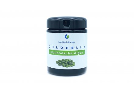Chlorella algae tablets