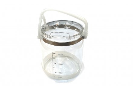 MD4 Glass storage container with handle