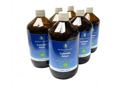 Colloidal Silver 10ppm, 6 litres (5 + 1 for free)