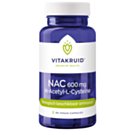 Vitakruid NAC 600 mg N-Acetyl-L-Cysteïne 60 vegan capsules Vitakruid NAC 600 mg N-Acetyl-L-Cysteïne 60 vegan capsules