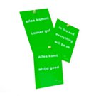 Intention card In the end everything will be ok Intention card In the end everything will be ok