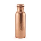 Copper Water Bottle Shiny 500 ml Handmade