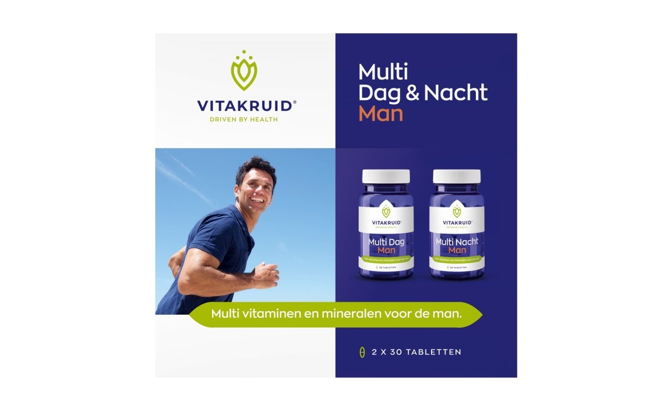 Vitakruid Multi Day & Night Man 2 x 30 tablets