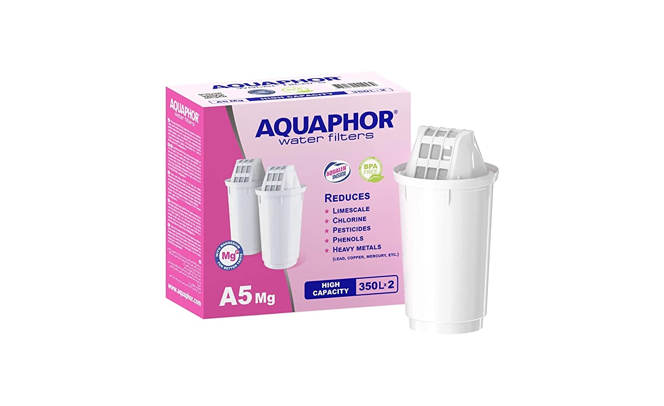 Replacement filter cartridge Aquaphor A5 Mg (2 pieces)