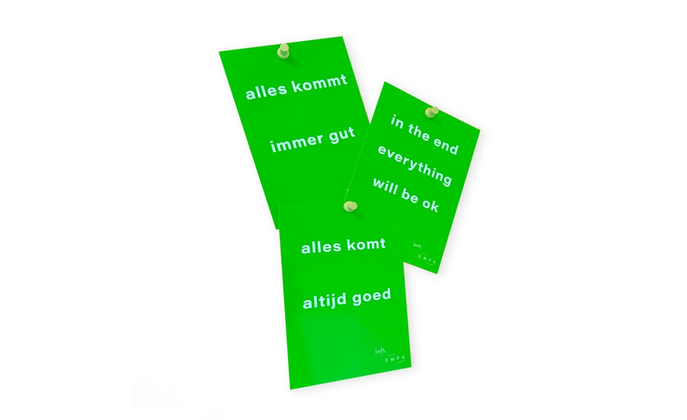 Intentioncard In the end everything will be ok