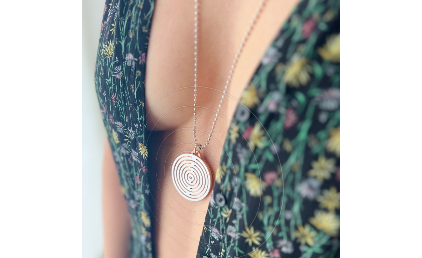 Space best sale coordinates necklace