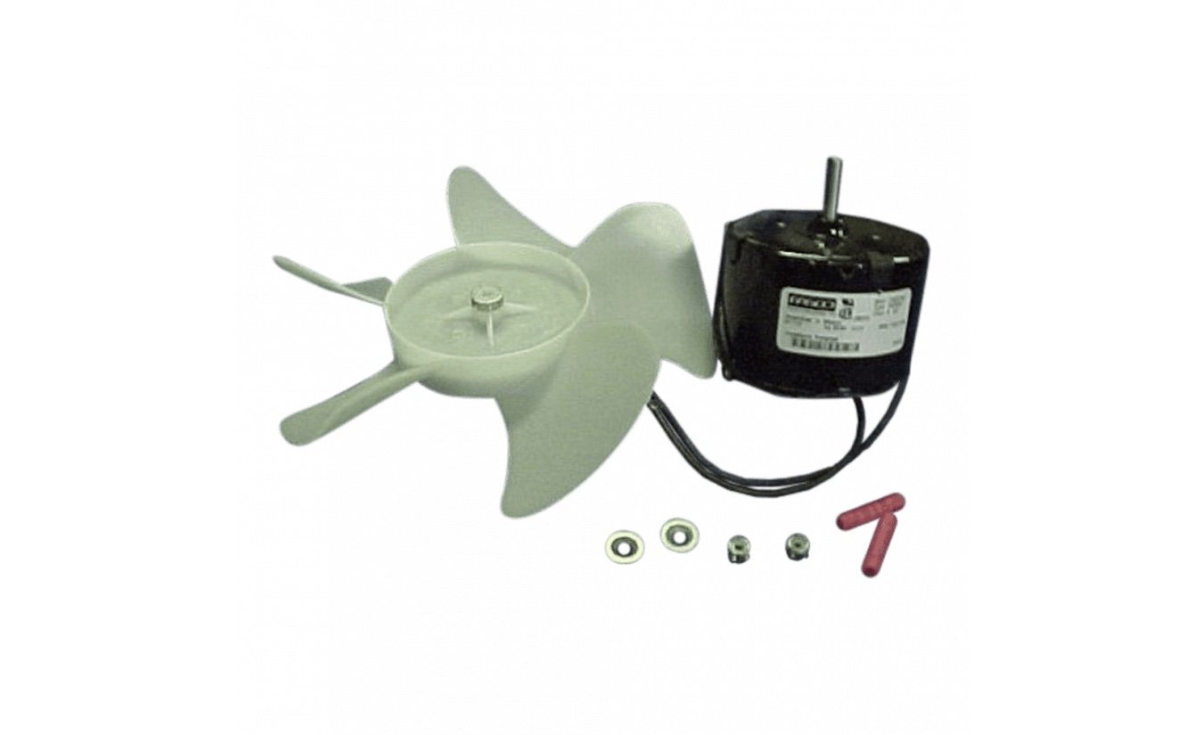 Fan motor kit w/blade & conn. Most Models 240 Volt