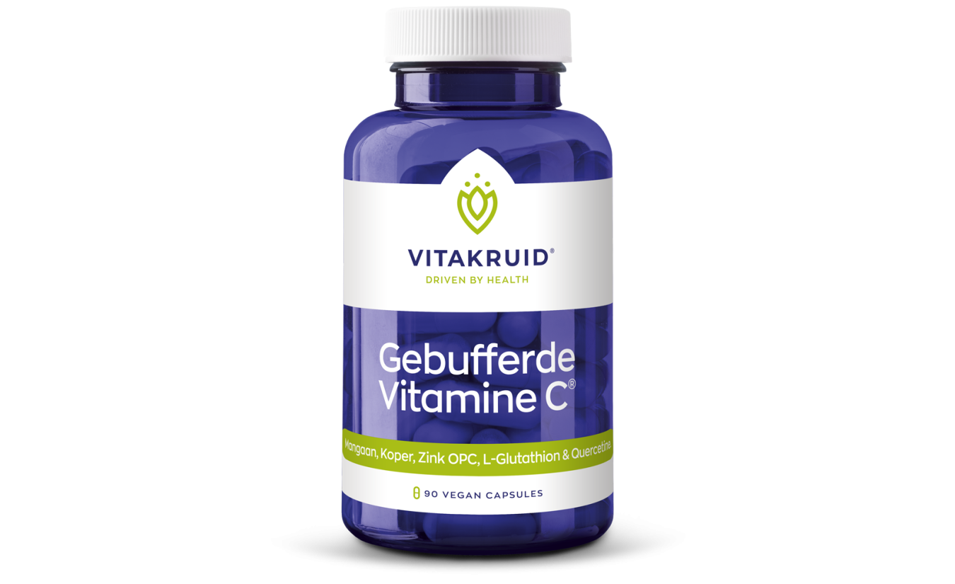 Vitakruid Buffered Vitamin C 90 Vegan Capsules