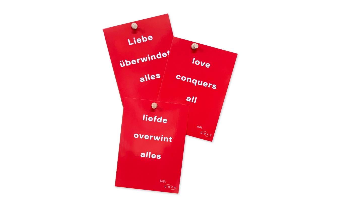 Intention Card Love conquers all