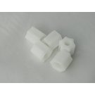 Nut, Plastic Compression, 1/4" Nut, Plastic Compression, 1/4"