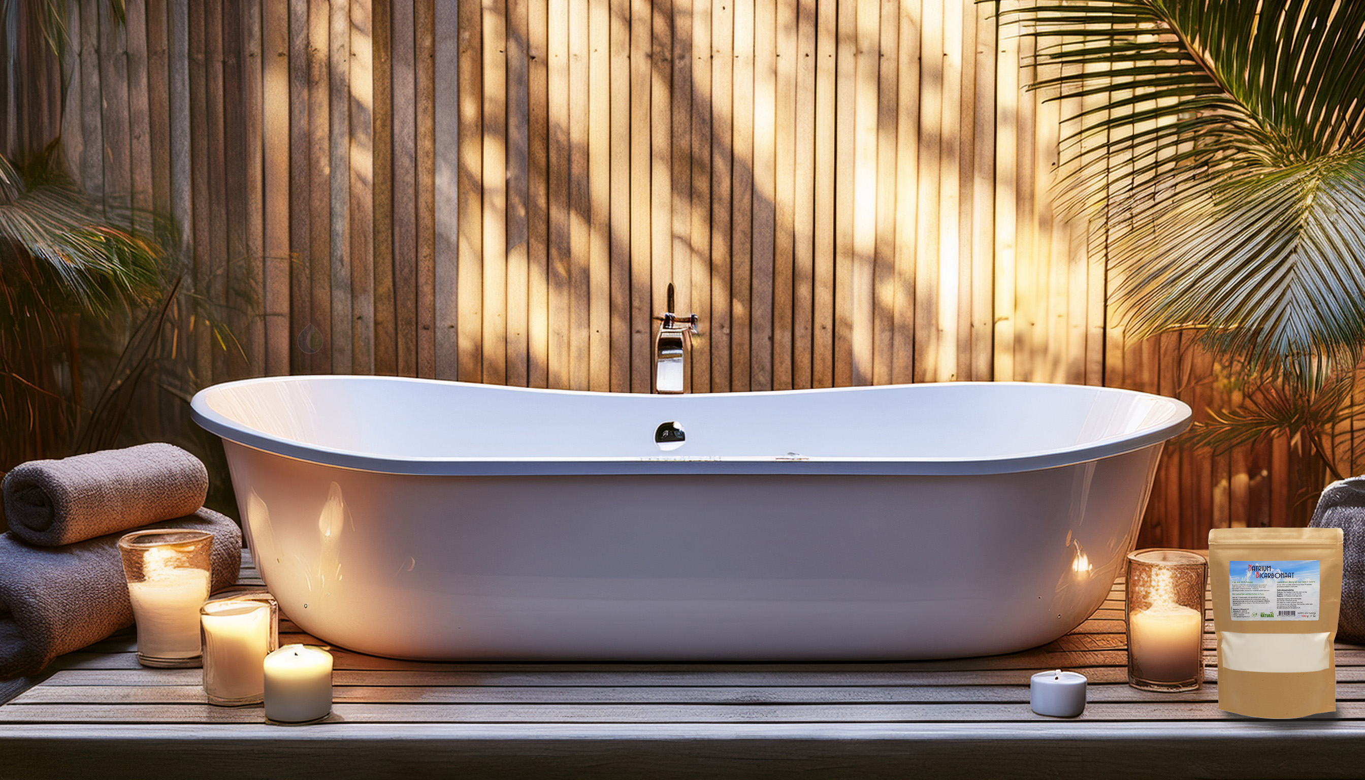 Relaxing bath with sodium bicarbonate (baking soda) - Meditech Europe