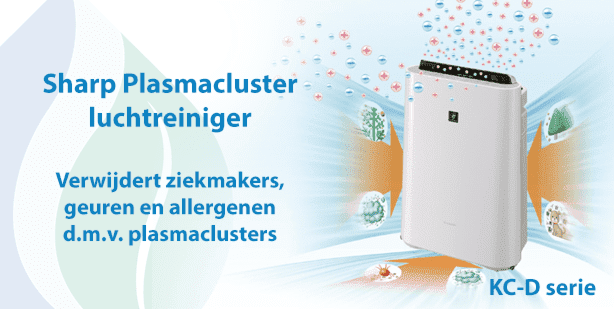 Meditech Europe - Sharp Plasmacluster Luchtreinigers